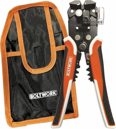 3-in-1 Draadstripper - Multifunctioneel Gereedschap - Elektra Werk - Automatisch Zelfinstellend - 22x11x3cm - Meerdere Kleuren