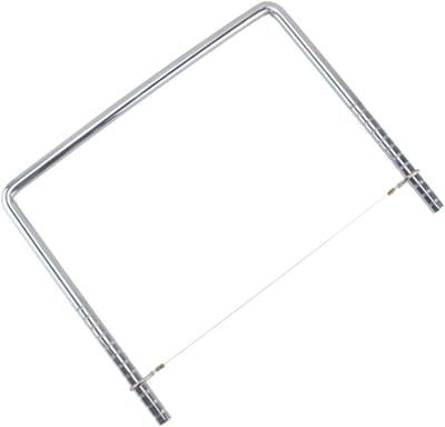 Moddersnijder - Keramiek Gereedschap - Aardewerk Maken - Schaalverdeling Aanpasbaar - 315 x 25 cm - Zilver