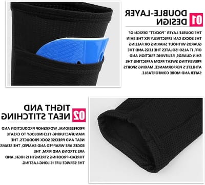 Compressiekousen voor Kuiten - 2 Paar Ondersteunende Sokken en Mouwen voor Benen, Ideaal voor Sport en Herstel, Zwart en Wit
