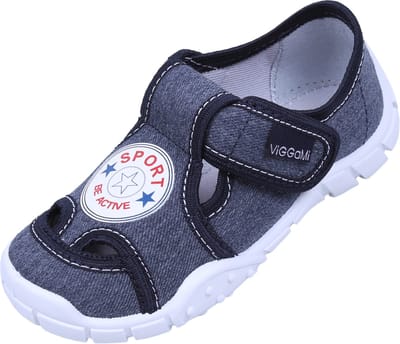 ADAS SPORT - Denim sneakers voor jongens met velcro / 26