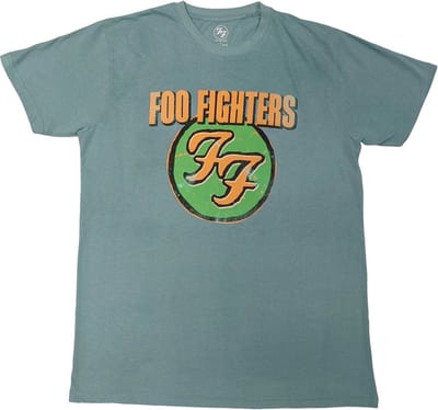 Foo Fighters - Graff Heren T-shirt - M - Blauw