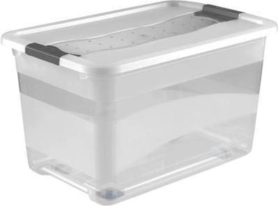 Kristallbox 52l - 59x39x34 + Wielen Konrad Transparant Keeeper 10943