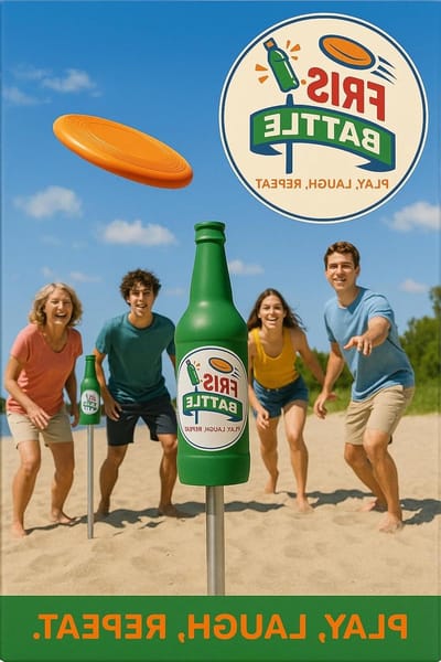 Outdoor Werpspel - Frisbee Spel - Familie Buitenactiviteit - Australisch Gemaakt Duurzaam - 337 x 276 x 76 cm