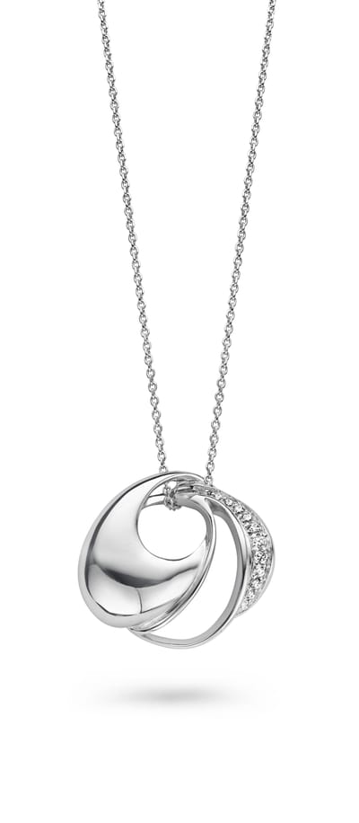 Orphelia Dames 925 Sterling Zilveren Ketting met Hanger - Zilver ZH-4674
