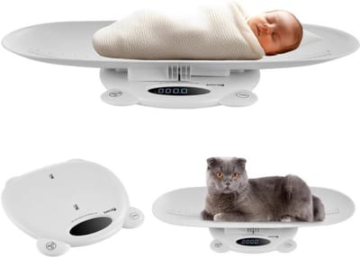 Thuys - Baby Weegschaal - Dierenweegschaal Digitaal - Dierenweegschaal - weegfunctie
