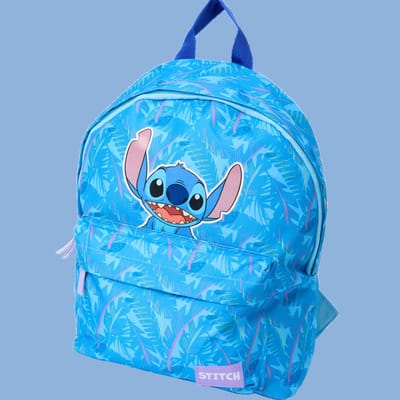 Disney Stitch - schooltas - 2 vakken rugtas tas