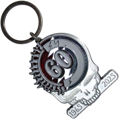 Grateful Dead - 60Th Anniversary Skull - Sleutelhanger