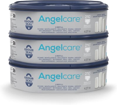 Navulcassette voor luieremmers - 3-pack met geurbarrière en antibacteriële folie