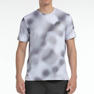Bullpadel Manaus T-shirt Heren-Wit,Grijs