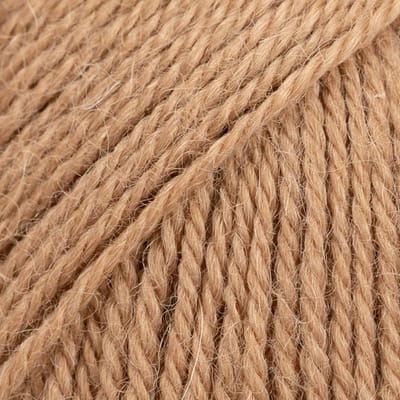 DROPS Alpaca Uni Colour - 9031 amandel - Wol Garen