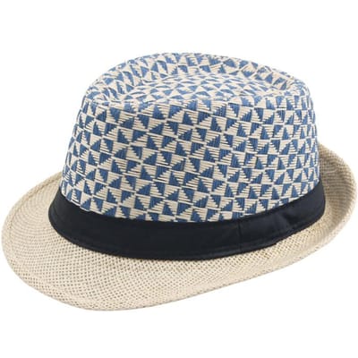 Fédoras pour hommes Chapeaux d'été en paille Chapeaux hauts tissés en papier de paille Chapeaux de soleil d'extérieur Vente Chapeaux de jazz bouclés Chapeau Panama beige