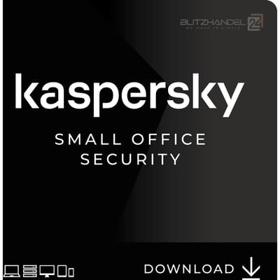 Kaspersky Small Office Security (2026) 5 Apparaten, 5 Mobiel, 1 Server 1 Jaar Nieuwe Aankoop