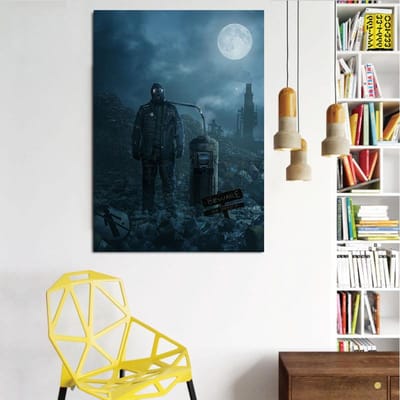 DINGPU DIY Peinture Diamant 5D Point de Croix Paysage Broderie Diamant Plein Forage Rond Art Autocollant Mural Décoration Maison 20X30CM