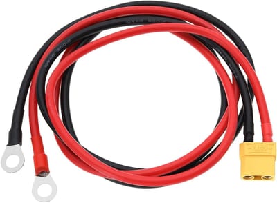 XT90 naar O-ring Connector Kabel 10AWG - Silicone Terminals Verlengkabel voor RC FPV Racing Drones en Accessoires