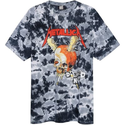 Metallica T-shirt - Amplified Collection - Damage Inc Tour 1986 - XS tot XL - voor Mannen - meerkleurig