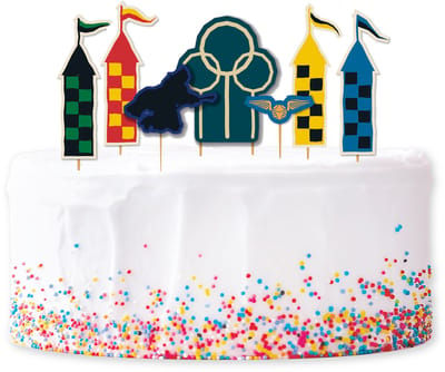 UNIQUE - Set van 7 Harry Potter taartdecoraties