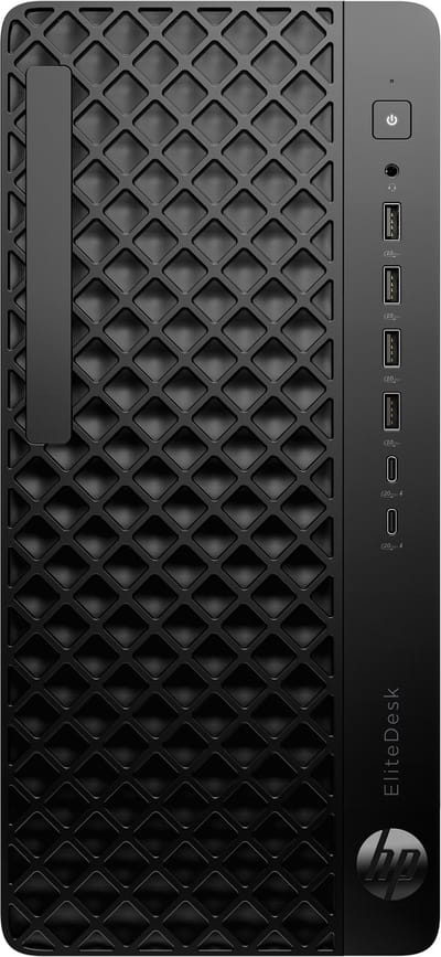 HP EliteDesk 8 Tower G1i AI Wolf Pro Security Edition Intel Core Ultra 7 265 16 GB DDR5-SDRAM 512 GB SSD Windows 11 Pro PC AI PC Zwart