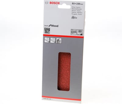 Bosch - 10-delige schuurbladset 93 x 230 mm, 60