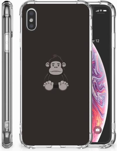 Apple iPhone Xs Max Stevig Bumper Hoesje Gorilla