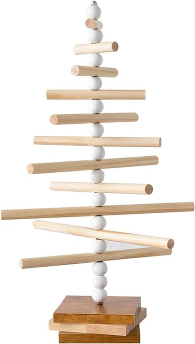 Sieraden Organizer Hout - Juwelenstandaard Display - Sieraden Opbergen - Boomvorm Scandinavisch Design - 30 x 12.2 x 51 cm