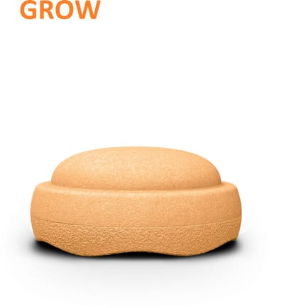 Stapelstein | GROW | Lichtoranje (Pastel) | 1 steen XXL