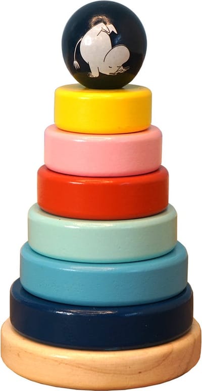 Barbo Toys Moomin - Stacking Rings speelgoed voor motoriek