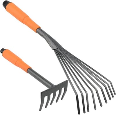 Onf3 - mini-tuinhark - tuinonderhoud - 25 cm - roestbestendig