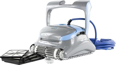 Dolphin Zenit 30 - zwembadrobot - Reinigt bodem en wand - 3 schoonmaakprogramma's - Knoopvrije kabel - 3 borstels voor grondige reiniging