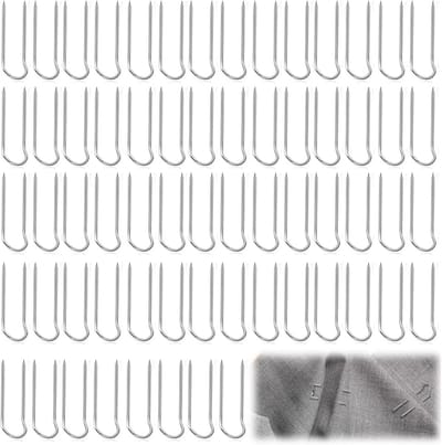 100x Kransspelden 23mm - Stevige U-Vorm Pinnen voor Bloemschikken en Kerstkransen