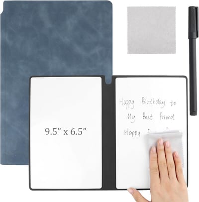 A5 Mini Whiteboard Droog Afwasbaar Memobord met Pen en Doek