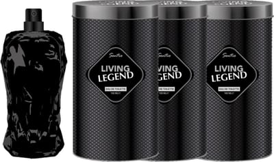 Sentio Living Legend Men Eau de Toilette 3stuks x 100ml