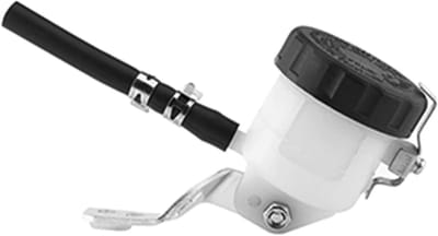 Robuuste Plastic Remvloeistof Tank met Houder voor SV650 03-09 en SV100S 03-07 - Ideaal voor Motoronderhoud en Vervanging
