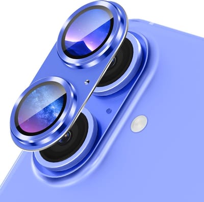 Allecto - Camera Lens Protector - HD Glas Lensbescherming - Matte Afwerking - Krasbestendig - Geschikt voor iPhone 16/16 Plus - 1 stuk