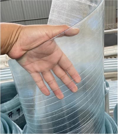Polycarbonaat Plaat - Helder Plastic - Kas Bouwen - UV-bestendig - 1.2 mm dik - Helder