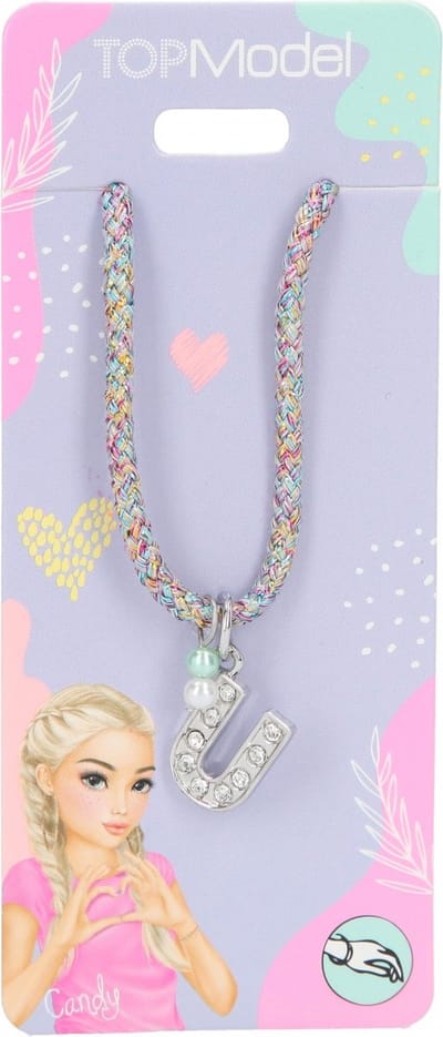 Depesche - TOPModel alfabet armband met de letter U