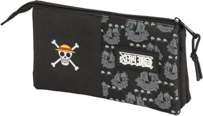 Pennenetui Kinderen - Etui School - Schoolspullen Organiseren - Duurzaam Materiaal - 22 x 12 cm - Zwart