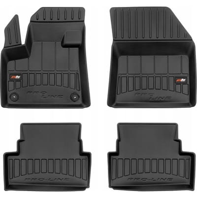 Frogum 3D Rubberen Automatten Set – Geschikt voor OPEL Grandland I 2021-2024 – 4-delig – TPE Premium Kwaliteit – Extra Hoge Rand 6 cm – Geurloos – Zwart
