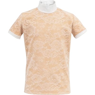 Wedstrijdpolo voor meisjes Cavalliera Pure Lace
