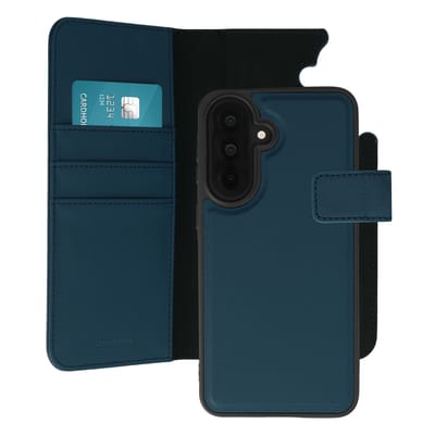 imoshion Hoesje - Geschikt voor Samsung Galaxy A37 (5G) - Uitneembare 2-in-1 Luxe Bookcase - Blauw