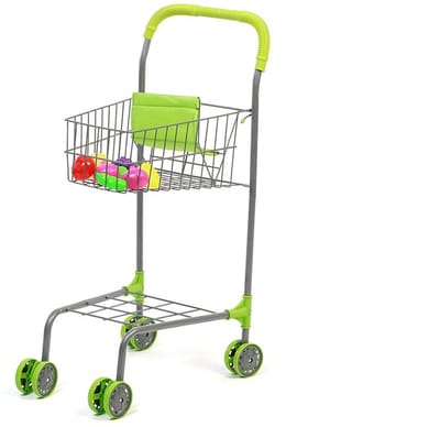 Winkelwagen 35 x 29 cm Groen Kinderen