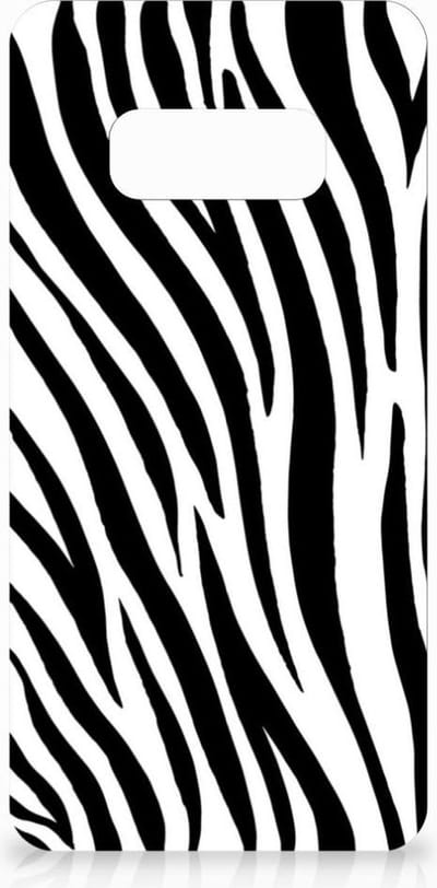 Samsung Galaxy S10e TPU Hoesje Zebra