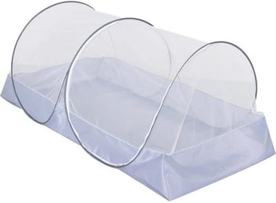 Muggennet Voor Bed Opvouwbaar Dubbele Deur Voor Camping en Reizen
