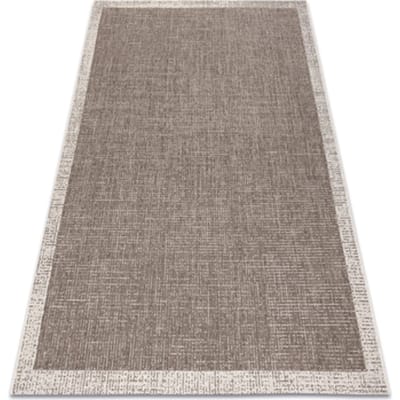 Kleden Rugsx Sisal tapijt SISAL FLOORLUX 20401 Kader taupe 120x170 cm