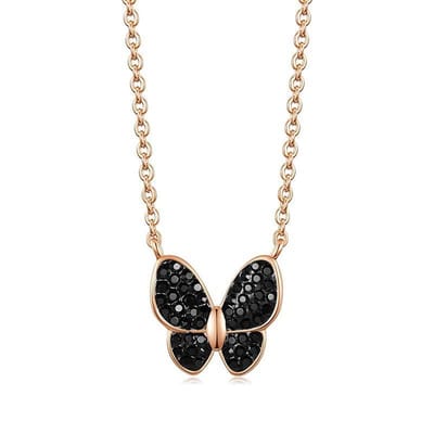 14K Goud Vlinder Ketting