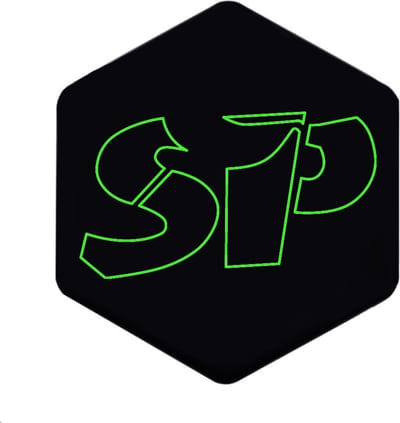 3D Voorkaplogo/Sticker SP - Groen