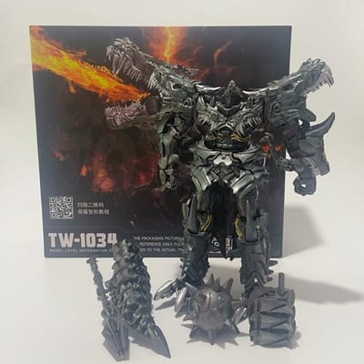 BAIWEI 23cm Grote Transformatie Speelgoed TW1034 KO SS07 Nieuwe Dinosaurus Anime Collectie Actiefiguur Figuur TW-1034 OP VOORRAAD