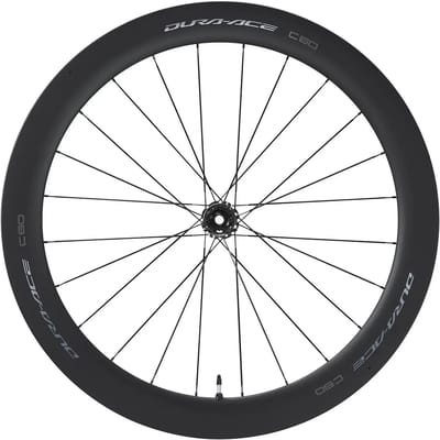 Shimano Dura Ace R9270 C60 Cl Disc Carbon Tubeless Racefiets Voorwiel Zwart 12 x 100 mm