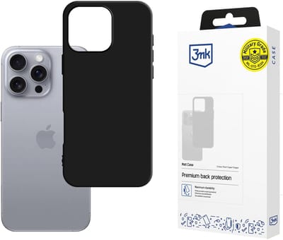 Apple iPhone 16 Pro - 3mk Matte Hoesje