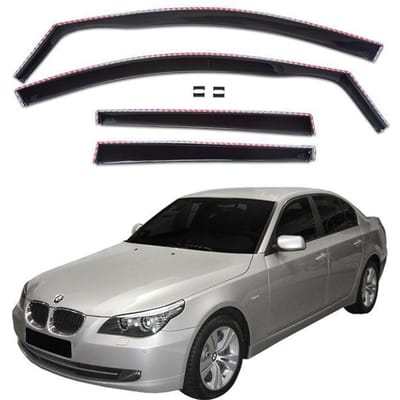 Luchtafweerders - SCOUTT - BMW 5 Serie E60 - Gevlekt - Versterkt Acryl - Eenvoudige Installatie