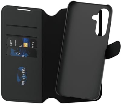 CARE by PanzerGlass Tango 2 in 1 Wallet Case geschikt voor MagSafe geschikt voor Samsung Galaxy A36 - Black